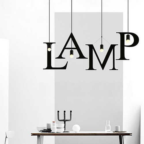 Дизайнерский светильник ABC