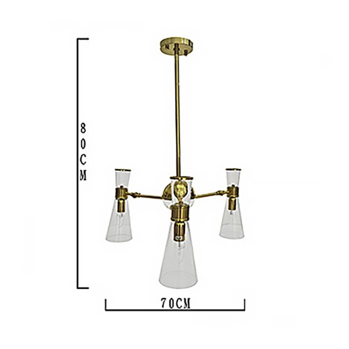 American Gold Chandelier