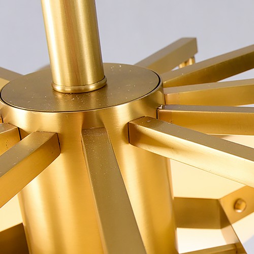 Anke Brass Globe Chandelier