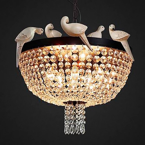 Bird Crystal Round