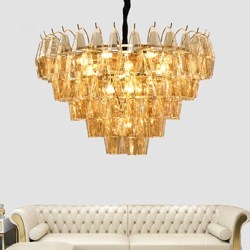 Black Crystal Chandelier