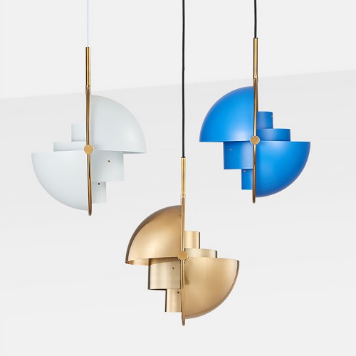 Blue Kitchen Chandelier