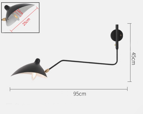 Serge Mouille Tripod Wall