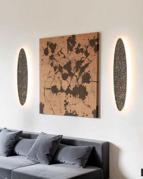 Brass Shade Wall