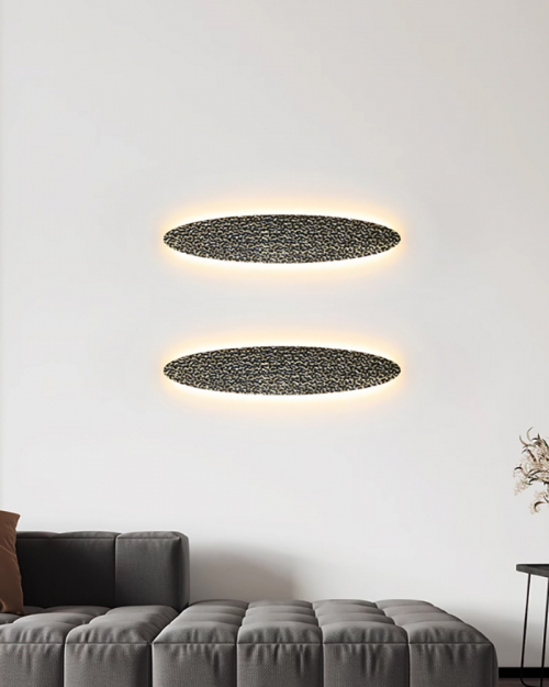 Brass Shade Wall