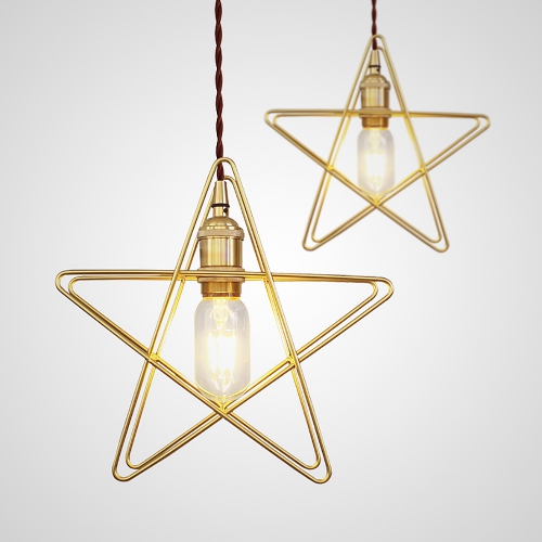 Brass Star Pendant