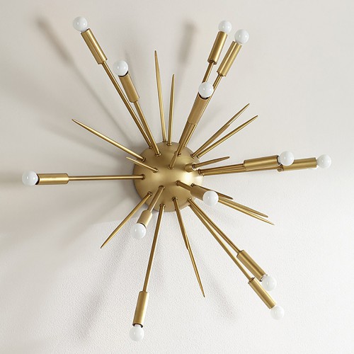 Brass Sun Wall