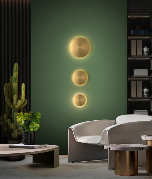 Brass Sun Wall 2