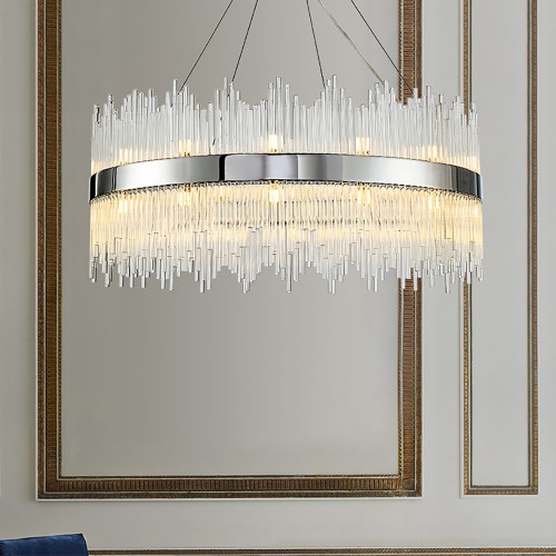 Chrome Eco Chandelier