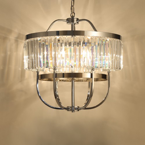 Chrome Eco Chandelier 4