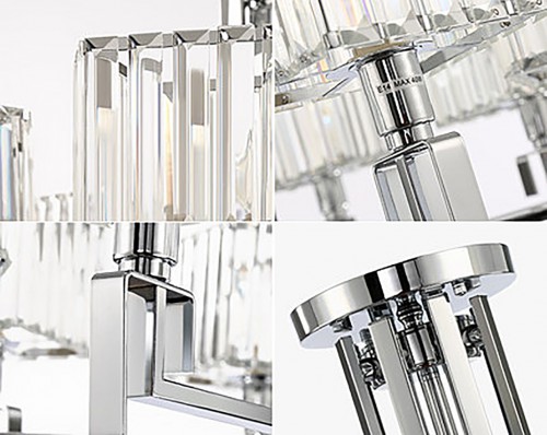 Chrome Idea Chandelier
