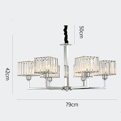 Chrome Idea Chandelier 2