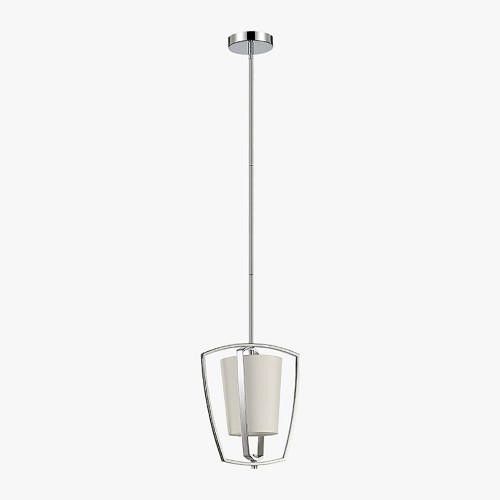 Chrome Pendant Crystal 3