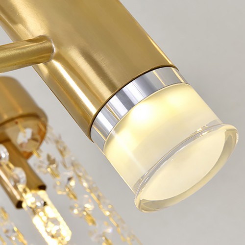 Creative Brass Diamond Chandelier