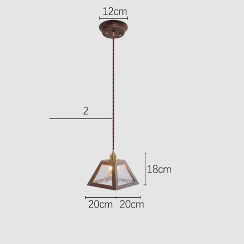 Cube Tree Pendant