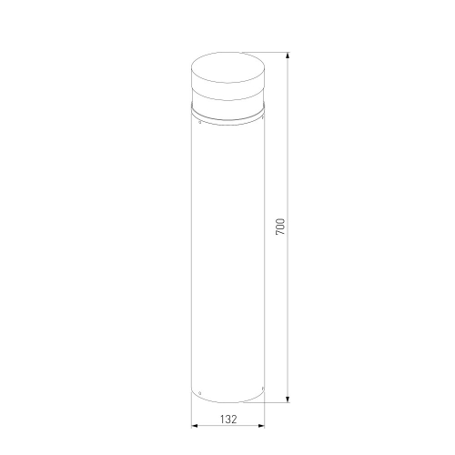 Elektrostandard 1532 TECHNO LED черный