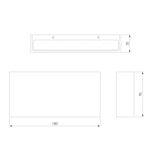 Elektrostandard 1705 TECHNO LED графит