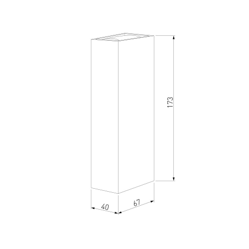 Elektrostandard 35136/W черный