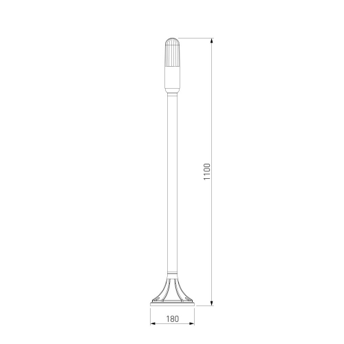 Elektrostandard 35165/F черный