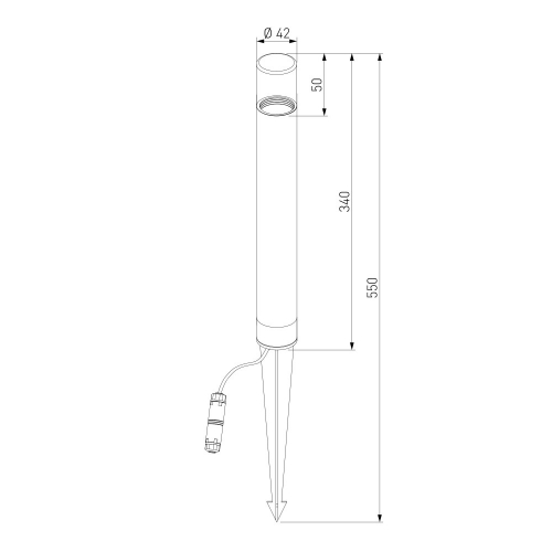 Elektrostandard 35166/F серый