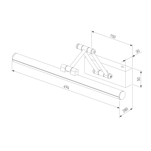 Elektrostandard 40128/LED белый