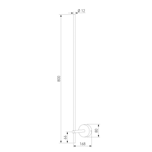Elektrostandard 40132/LED черный жемчуг