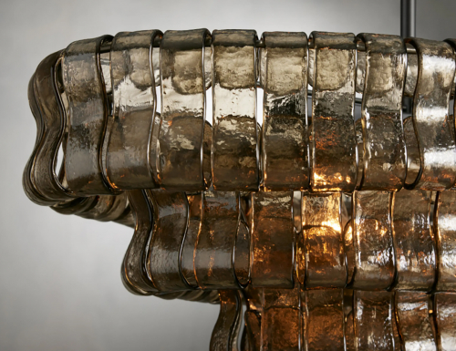 Ghiaccio Oval Chandelier