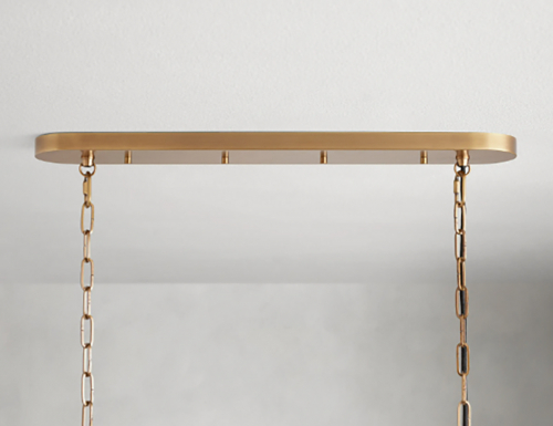 Ghiaccio Oval Chandelier
