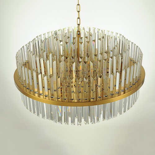 Kebo Brass Color Chandelier