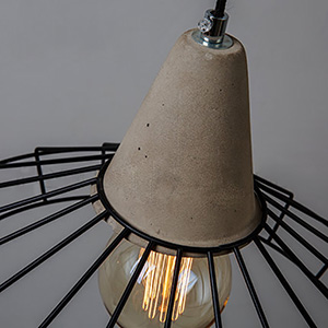 Подвесная люстра Beton Edison Lamp