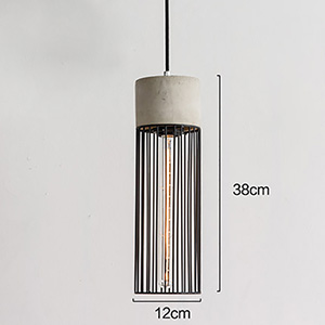 Светильник Beton Edison Lamp