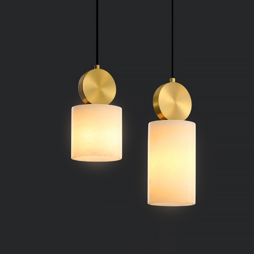 Дизайнерский светильник Lux Marble Brass 3