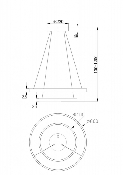 Maytoni MOD058PL-L55W4K