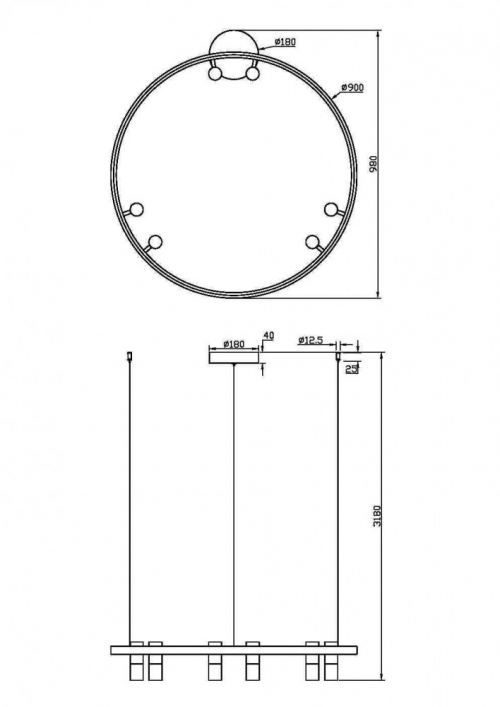 Maytoni MOD102PL-L42WK