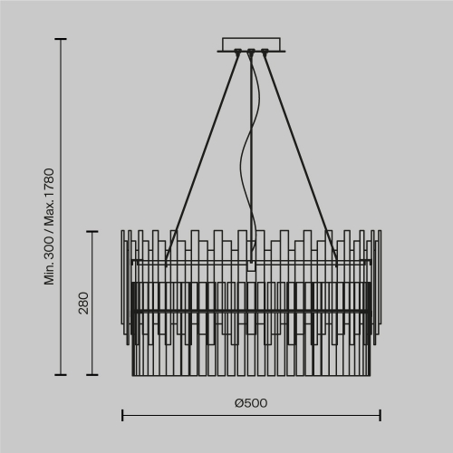 Maytoni MOD135PL-06BS