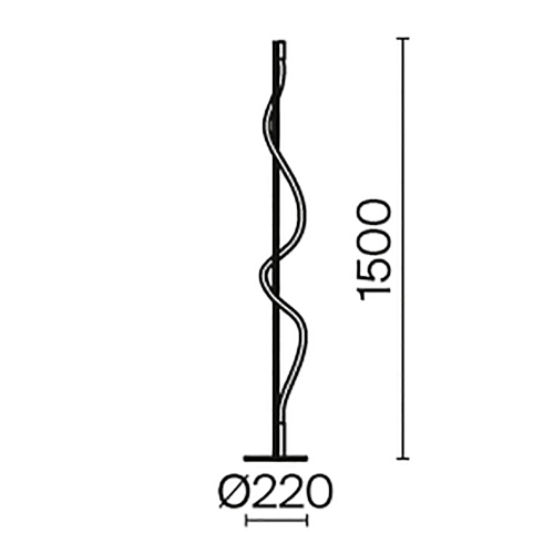 Maytoni MOD166FL-L15B3K