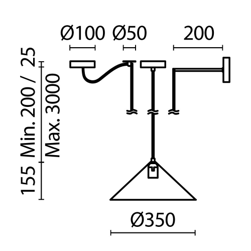 Maytoni MOD167PL-01B