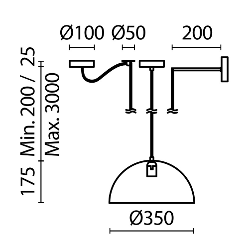 Maytoni MOD168PL-01W