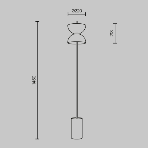 Maytoni MOD178FL-L11G3K