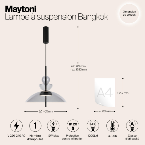 Maytoni MOD185PL-L11B3K3