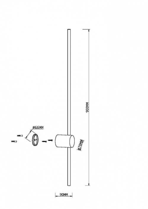 Maytoni MOD237WL-L11B3K