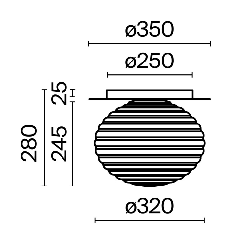 Maytoni MOD268CL-01G