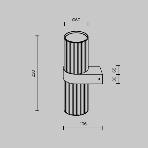 Maytoni MOD326WL-02MG