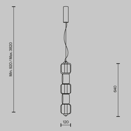 Maytoni MOD381PL-L30CH3K