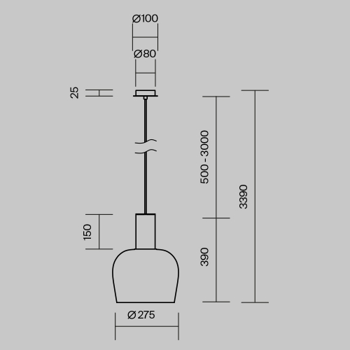 Maytoni MOD414PL-L7B3K