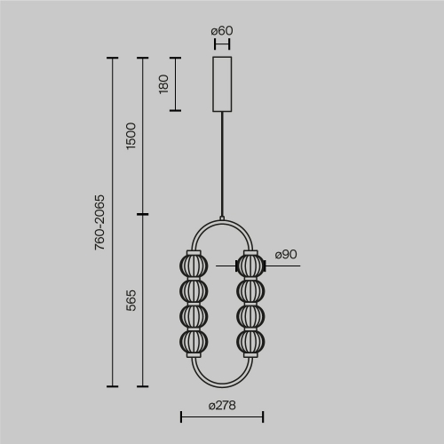 Maytoni MOD555PL-L11G3K