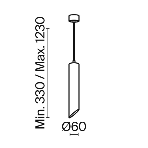 Maytoni P044PL-01-30GU10-B