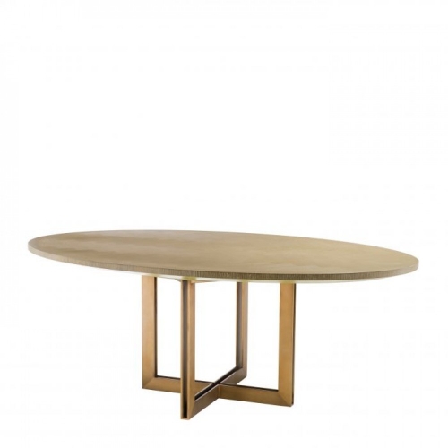 Обеденный стол дизайнерский Dining Table Melchior Oval 113271
