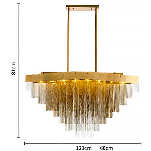 Metal Sea Chandelier