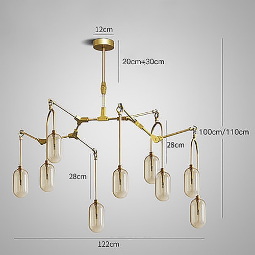 Paul Spider Chandelier
